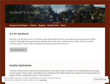 Tablet Screenshot of grimnir.me